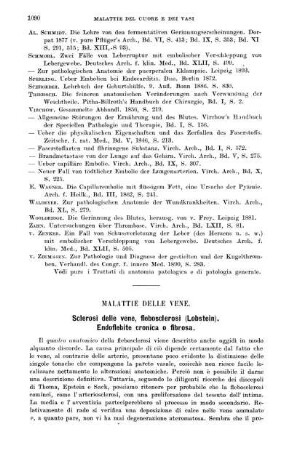 Malattie delle vene.