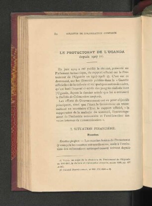 le protectorat de l uganda