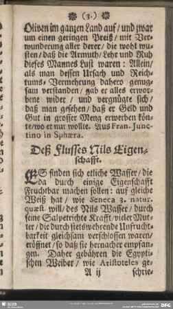 Deß Flusses Nils Eigenschafft