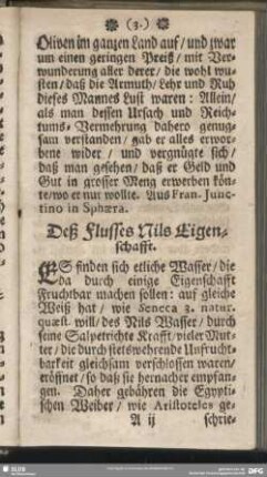 Deß Flusses Nils Eigenschafft