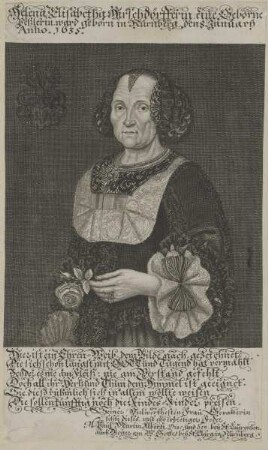 Bildnis der Helena Elisabeth Hirschdörfer, geb. Besler
