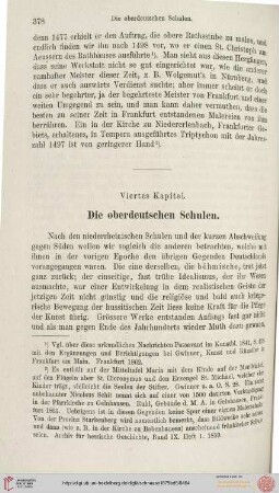 IV. Die oberdeutschen Schulen