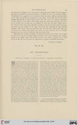 7: Art dramatique, [3] : Théatre du gymnase: le Duel de Pierrot; théatre de campagne