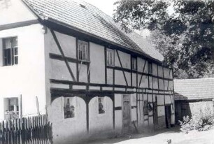 Wohnhaus in Kreckwitz : Bauwesen - Wohnung, Exterieur. Ort: Krakecy / Kreckwitz. Fachwerkhaus.