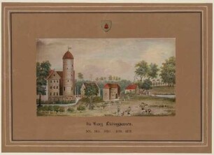 Die Burg Lüdinghausen in Nordrhein-Westfalen