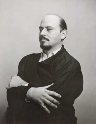 Der Schriftsteller und Kritiker Leo Lerman
