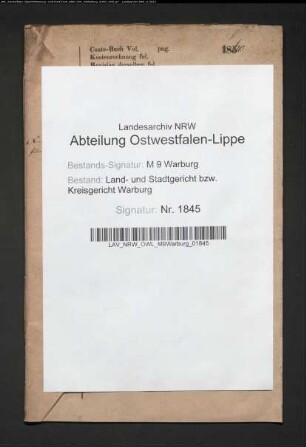 Erblasser: Weber, Antoinette, geb. Hartmann: