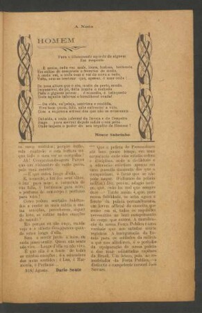Homem : Para o illuminado espírito de alguém em resposta.