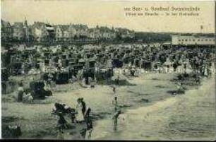 Am Strand von Swinemünde