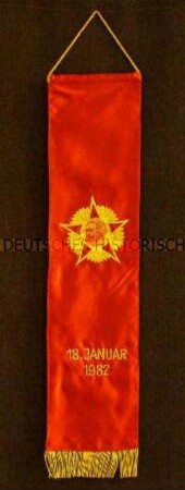 Ordensschleife zur Verleihung des Karl-Marx-Ordens