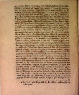 De Baptismo Pro Mortuis : Occasione loci Paulini, ex 1. Corinth. XV,29.