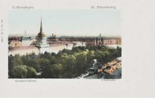 St. Pétersbourg. L'Amirauté [Russland 1904]