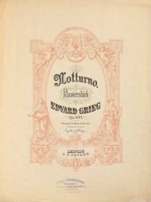 Notturno : Klavierstücke ; opus 54 No. 4