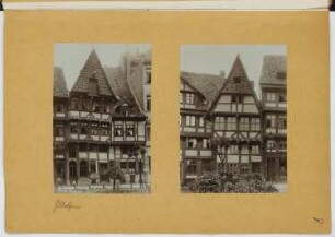 Wohnhaus, Hildesheim: Ansichten (aus: Skizzen- und Fotoalbum 22)
