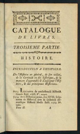 Introduction A L´Histoire.