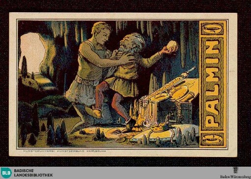 Serie N. 93, Blatt N. 5: Siegfried gewinnt den Nibelungenhort