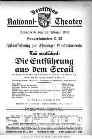 Die Entführung aus dem Serail