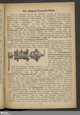 Die Doppel-Torpedo-Nabe