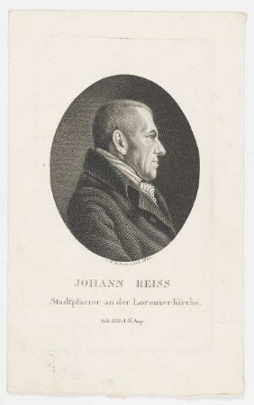 Bildnis des Johann Reiss