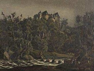 Landschaft mit Schloß
