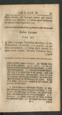 Bellum Latinum. Cap. XI