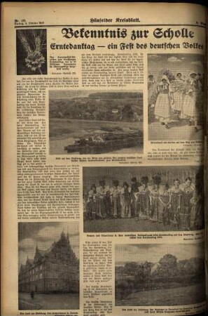 Dritte Ausgabe vom Freitag, den 04. Oktober 1935.