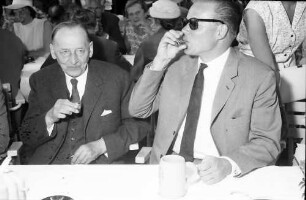 Chemiker; Bayrisches Frühstück im Spielkasino Lindau 1.7.: Geheimrat W. Frisch, ?