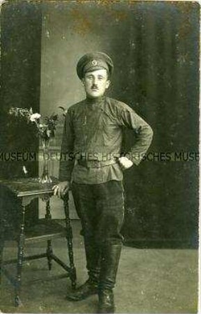 Porträt eines Kriegsgefangenen