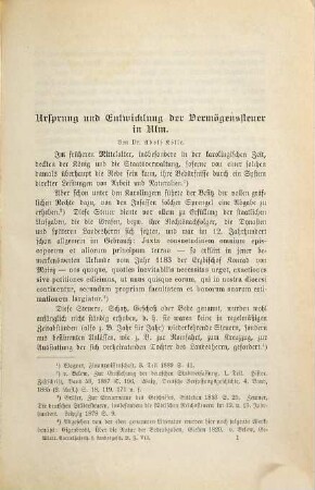 Württembergische Vierteljahrshefte für Landesgeschichte. 7. 1898