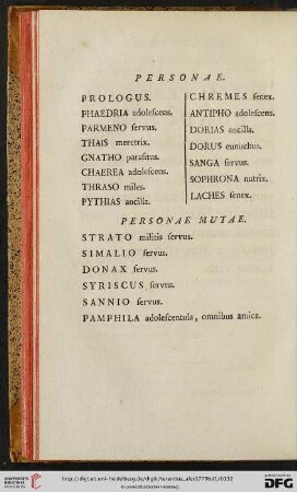 Personae