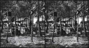 La Baule. Turnfest im Park des Hôtel Royal