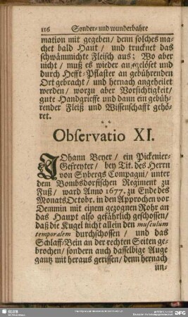 Observatio XI.