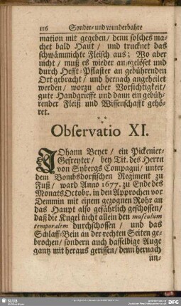 Observatio XI.