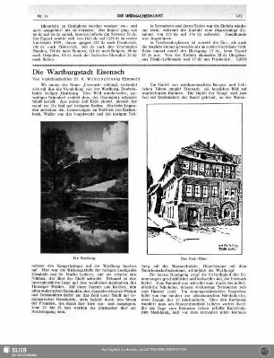 Die Wartburgstadt Eisenach