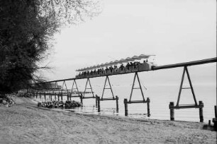 Lausanne: Seeufer mit Monorail