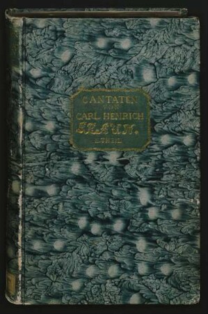 [Sammelhandschrift] 9 Kantaten