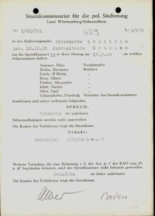 Schaible, Friederike