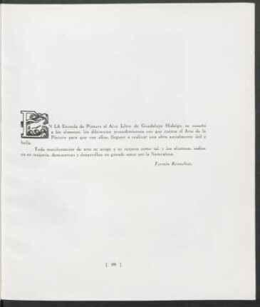 [Palabras del Director]