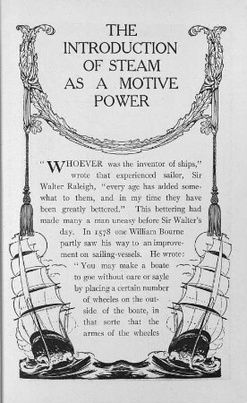 THE INTRODUCTION OF STEAM AS A MOTIVE POWER