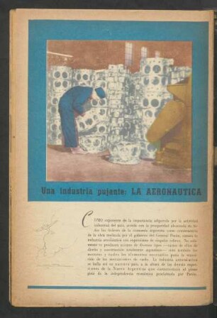 Una industria pujante: la aeronaútica