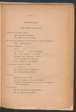 Escena XIX. : Los mismos, Moreyra