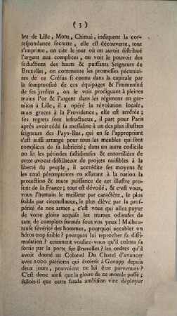 Lettre D'Un Officier A Son Général Vander Meersch : Adressée à Bruxelles le 12 Avril 1790
