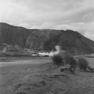 Vulcano, Dampfwolke einer Fumarole