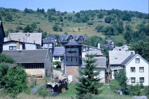 Häuser und Landschaft