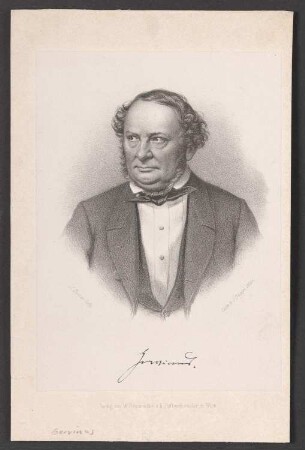 Porträt Georg Gottfried Gervinus (1805-1871)