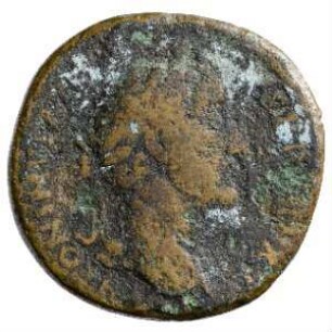 Münze, Sesterz, 152 - 153 n. Chr.