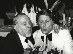 Günter Pfitzmann. Presseball 1976