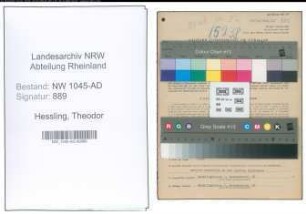 Entnazifizierung Theodor Hessling , geb. 29.10.1913 (Beamter)