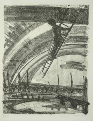 Ohne Titel (Leiterblatt)