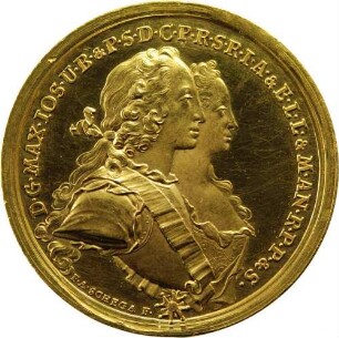 Kurfürst Maximilian III. - Vermählung mit Prinzessin Maria Anna von Sachsen